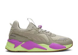 PUMA: Серые кроссовки  RS-X
