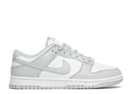 Nike: Серые кроссовки  Dunk Low