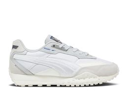 PUMA: Серые кроссовки  Rider