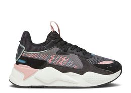 PUMA: Тёмные кроссовки  RS-X