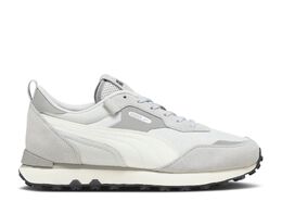 PUMA: Серые кроссовки  Rider