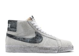 Nike: Чёрные кроссовки  Blazer Mid Premium