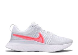 Nike: Серые кроссовки  React Infinity Run Flyknit