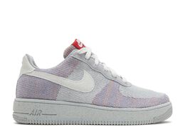 Nike: Серые кроссовки  Air Force 1 Crater Flyknit