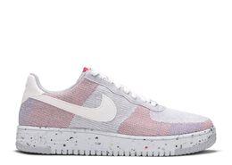 Nike: Серые кроссовки  Air Force 1 Crater Flyknit