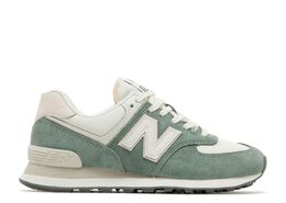 New Balance: Тёмные кроссовки  574