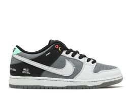 Nike: Серые кроссовки  Dunk Low