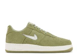 Nike: Зелёные кроссовки Air Force 1