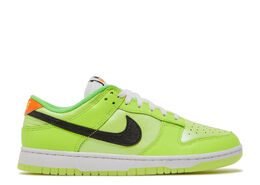 Nike: Зелёные кроссовки  Dunk Low SE