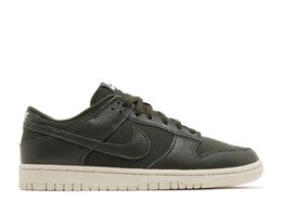 Nike: Зелёные кроссовки  Dunk Low Premium