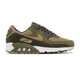 Nike: Зелёные кроссовки  Air Max 90