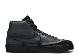 Nike: Серые кроссовки  Zoom Blazer