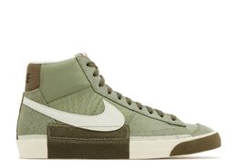 Nike: Зелёные кроссовки  Blazer Mid 77