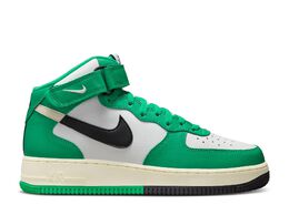 Nike: Зелёные кроссовки  Air Force 1