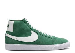 Nike: Зелёные кроссовки  Zoom Blazer