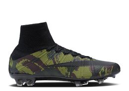 Nike: Зелёные кроссовки  Mercurial