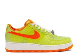 Nike: Зелёные кроссовки  Air Force 1