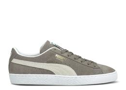 PUMA: Серые кроссовки  Suede Classic