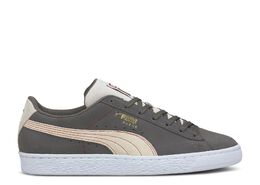 PUMA: Серые кроссовки  Suede