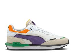 PUMA: Серые кроссовки  Rider