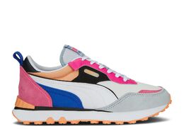 PUMA: Оранжевые кроссовки  Rider