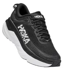 Hoka: Чёрные кроссовки 