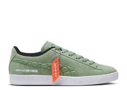 PUMA: Светлые кроссовки  Suede