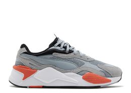 PUMA: Серые кроссовки  RS-X3 Twill Air Mesh