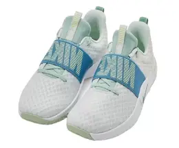 Nike: Зелёные кроссовки 