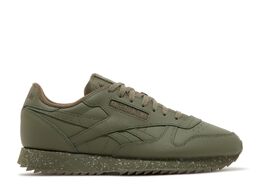 Reebok: Зелёные кроссовки  Classic Leather