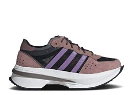 Adidas: Фиолетовые кроссовки 