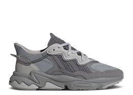 Adidas: Серые кроссовки  Ozweego