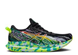 Asics: Чёрные кроссовки 