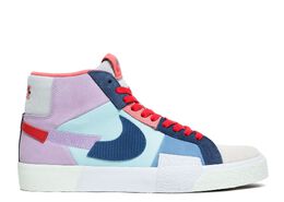 Nike: Яркие кроссовки  Blazer Mid Premium