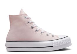 Converse: Розовые кроссовки  Chuck Taylor All Star Lift