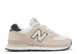 New Balance: Розовые кроссовки  574