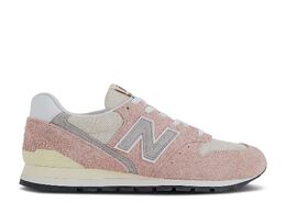 New Balance: Розовые кроссовки  996