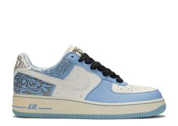 Nike: Синие кроссовки  Air Force 1