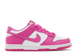 Nike: Розовые кроссовки  Dunk Low