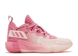 Adidas: Розовые кроссовки  Dame 7