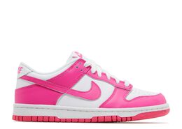 Nike: Розовые кроссовки  Dunk Low