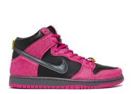 Nike: Розовые кроссовки  Dunk High