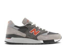New Balance: Оранжевые кроссовки 