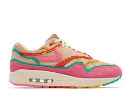 Nike: Розовые кроссовки  Air Max 1