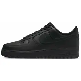 NIKE: Чёрные кеды  Air Force 1