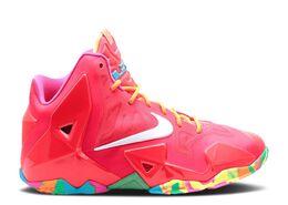 Nike: Красные кроссовки  Lebron 11