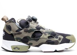 Reebok: Чёрные кроссовки  InstaPump Fury OG