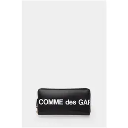 Comme des Garcons Wallet: Чёрный кошелёк