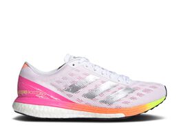 Adidas: Белые кроссовки  Adizero Boston