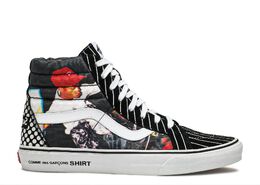 Vans: Чёрные кроссовки  SK8-Hi Reissue